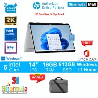 HP OmniBook 5 Flip 2IN1 Core 5 120U 512GB SSD 16GB 2K IPS Win11+OHS - fp0558TU - foto 1