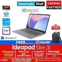 Lenovo Ideapad Slim 3i i3-1315U 256GB SSD 8GB Win11+OHS1