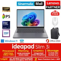 Lenovo Ideapad Slim 3i Ultra 7 355 512GB SSD 16GB WUXGA IPS Win11+OHS1
