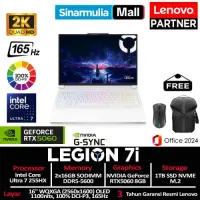 Lenovo Legion 7i Ultra 7 255HX RTX5060 1TB SSD 32GB WQXGA OLED 100%sRGB 165Hz Win11+OHS1