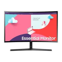 Monitor LED Samsung 24" Essential Curved S36C VA 75Hz7