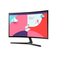 Monitor LED Samsung 24" Essential Curved S36C VA 75Hz4