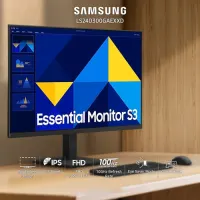 Monitor LED Samsung 24" Essential S3 S24D300 IPS FHD 100Hz22