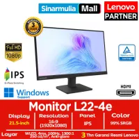 Monitor Lenovo LED L22-4e 21.5" 100Hz IPS HDMI 99%sRGB Eyesafe Display3
