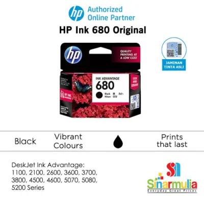 HP 680 Tri-Color