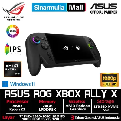ROG Xbox Ally RC73XA Ryzen Z2 1TB SSD 24GB FHD IPS 100%sRGB 120Hz Touch Win11