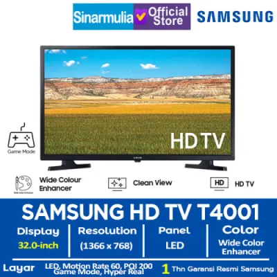 Samsung 32" HD TV T4001 Wide Colour Enhancer