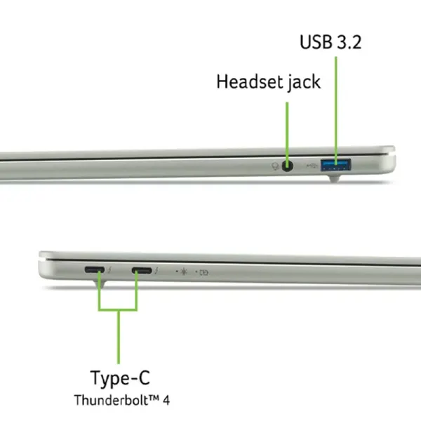 ACER Swift Air 14 SFA14-I31 Core 5 320 512GB SSD 8GB IPS 120Hz 100%sRGB Win11+OHS - foto 9