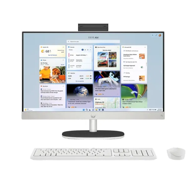 PC AIO HP 24-cr2568d Ultra 7 255U 512GB SSD 16GB IPS 99%sRGB Win11+OHS - foto 4